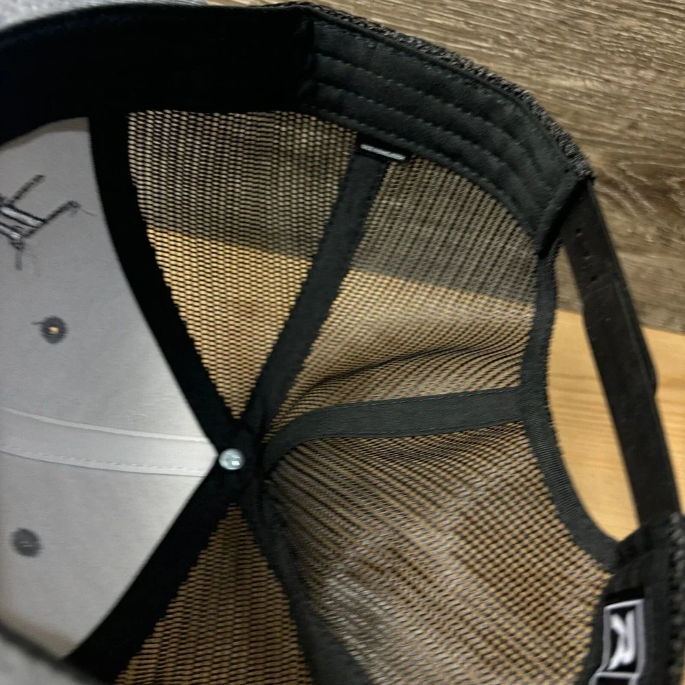 Vocelka Fishing Hat‎ Cap Snapback Gray XL Adjustable Outdoors